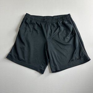 Nike Mens‎ Basketball Shorts Gray Size Large Athletic Gym Training Active